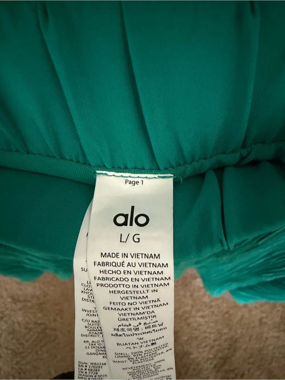 ALO Yoga Pleated Set